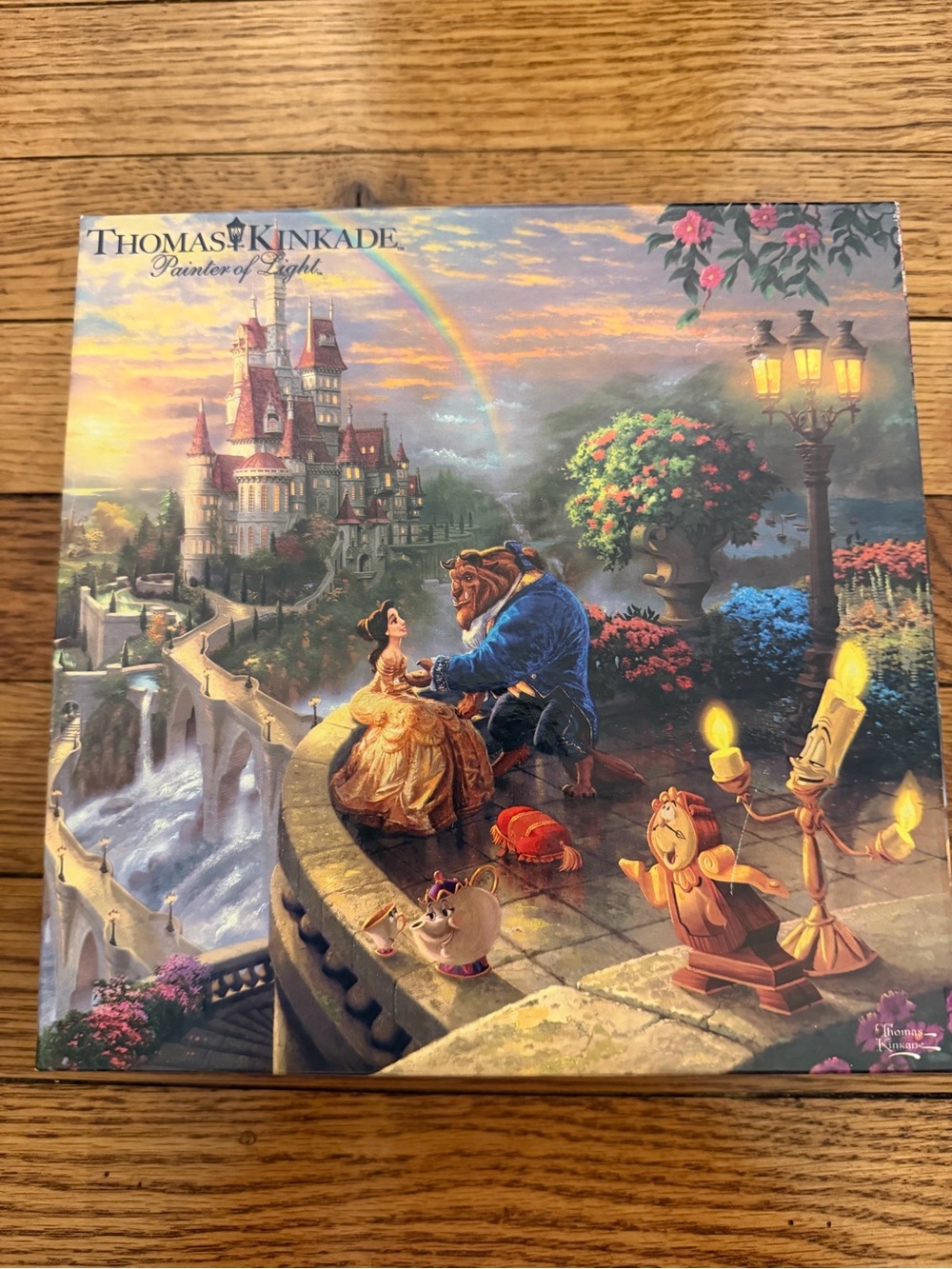 Thomas Kinkade Beauty and the Beast Falling in Love Puzzle